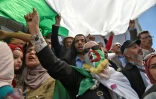 Manifestation à Alger à l'occasion de la Fête du travail le 1er mai 2019