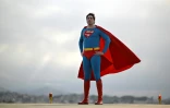 Leonardo Muylaert, le "Superman brésilien", le 18 mars 2024 à Rio de Janeiro