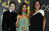 Selena Gomez,Zoe Saldana et Karla Sofia Gascon à Los Angeles le 17 novembre, 2024