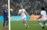 Valère Germain a été le grand artisan de la victoire de Marseille face à Saint-Etienne au Vélodrome, le 10 décembre 2017