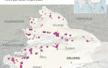 Centres de détention présumés au Xinjiang