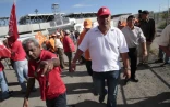 Mardi 9 Août 

Manifestation devant la centrale thermique du Port