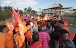 Mardi 9 Août 

Manifestation devant la centrale thermique du Port