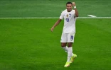 Kylian Mbappé buteur avec l'équipe de France en Ligue des Nations ici contre l'Espagne à Milan, le 10 octobre 2021 