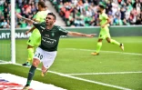 L'a nouvelle recrue stéphanoise Rémy Cabella a ouvert le score face à Angers à Geoffroy-Guichard, le 10 septembre 2017