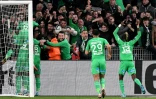 Et une victoire pour Saint-Etienne vainqueur de Montpellier au stade Geoffroy-Guichard, le 5 février 2022 