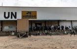 Des pillards vident un hangar de la Monusco à Goma le 25 juillet 2022