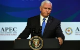 Le vice-président américain Mike Pence, le 17 novembre au sommet de l'Apec, à Port Moresby en Papouasie-Nouvelle-Guinée