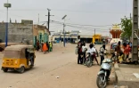 Une rue d'Agadez, dans le nord du Niger, le 5 avril 2017