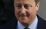 Le Premier ministre britannique David Cameron devant le 10 Downing Street le 24 juin 2016