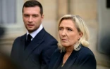 Jordan Bardella et Marine Le Pen le 2 septembre 2025 à l'hôtel Matignon à Paris