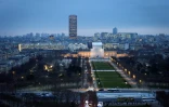 Le Champ-de-Mars à Paris le 19 décembre 2016