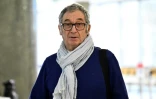 Eric Mouzin, le père d'Estelle Mouzin, arrive au palais de justice de Nanterre, le 14 décembre 2023