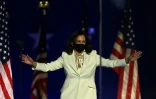 Kamala Harris, le 7 novembre 2020 à Wilimington, dans le Delaware