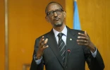 Le président rwandais Paul Kagame, le 16 avril 2015 à Addis Abeba