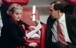Madeleine Albright et Sergueï Lavrov à l'ONU le 29 septembre 1994