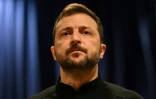 Le président ukrainien Volodymyr Zelensky, le 25 septembre 2024 à New York en marge de l'Assemblée générale des Nations unies