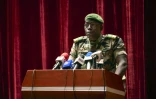 Le colonel Malick Diaw lors d'une cérémonie le 5 septembre 2020 à Bamako