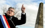 Jean-Luc Mélenchon, candidat LFI à la présidentielle, le 4 février 2022 au Mans