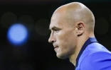 Le N.8 du XV d'Italie Sergio Parisse lors du match contre l'Afrique du sud au Mondial, le 4 octobre 2019 Ă Shizuoka