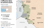 L'offensive dans le sud de la Syrie