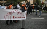 Manifestation pour la défense du climat, à Lisbonne, le 9 décembre 2023