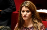 La secrétaire d'Etat à l'égalité femmes-hommes Marlène Schiappa le 27 mars 2019 à l'Assemblée nationale à Paris