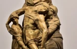 La Pietà de Michel-Ange exposée au musée du Duomo à Florence le 21 octobre 2015