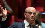 Le ministre de l'Education nationale Jean-Michel Blanquer s'exprime le 26 mars 2019 à l'Assemblée nationale à Paris