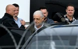 L'ex-lieutenant colonel de l'armée allemande, Rüdiger von Pescatore, arrive au tribunal de Francfort, en Allemagne, le 21 mai 2024