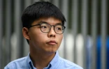 Le militant prodémocratie Joshua Wong en octobre 2019 à Hong Kong