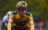 Le Néerlandais de Jumbo Steven Kruijswijk, le 11 octobre 2020 sur le Giro d'Italie