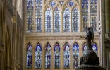 Les vitraux de la cathédrale de Metz, le 30 mars 2021
