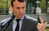 Le ministre de l'Economie Emmanuel Macron le 22 avril 2016 à Varsovie