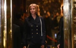 Ivanka Trump à son arrivée dans la Trump Tower le 21 novembre  2016 à New York