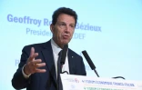 Le président du Medef, Geoffroy Roux de Bézieux, le 12 juillet 2022, à Paris 