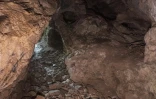 Vue partielle des grottes de la vallée d'Homeros à Bornova, le 7 août 2026 en Turquie, où l'on pense que le célèbre poète grec Homère a vécu et écrit l'Iliade et l'Odyssée