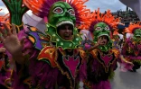 Parade au sambodrome de Sao Paulo, le 25 février 2017