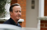 L'ancien Premier ministre britannique David Cameron, le 13 mai 2021 Ă Londres