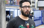 Jawad Bendaoud quitte le tribunal de Bobigny, le 25 avril 2018 après avoir été condamné à de la prison avec sursis pour des menaces sur son ex-compagne