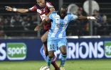 Le milieu marseillais Lassana Diarra, le 26 octobre 2016 lors du match de Coupe de la Ligue à Clermont