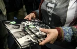 Mise en vente à minuit de l'album posthume de Johnny Hallyday à la FNAC des Champs-Elysées à Paris, le 19 octobre 2018