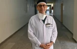 Le professeur Nuri Aydin, recteur de la faculté de médecine de Cerrahpasa, le 10 avril 2020 à Istanbul, en Turquie