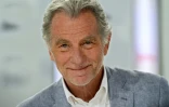 William Leymergie, ici à Paris le 4 juin 2015, présentera un magazine d'"infotainment" chaque jour à 12H40 sur C8