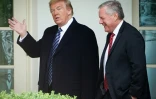 L'ex-président américain Donald Trump et son chef de cabinet Mark Meadows, à la Maison Blanche, le 8 mai 2020