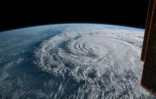 L'ouragan Florence vu de l'espace le 14 septembre 2018, dans une image publiée par la Nasa
