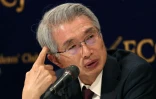 Junichiro Hironaka, nouvel avocat de Carlos Ghosn, le 4 mars 2019 à Tokyo
