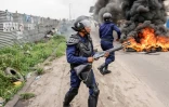 Incidents pendant une manifestation de l'opposition à Kinshasa, le 27 décembre 2023