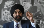 Ajay Banga, candidat à la présidence de la Banque mondiale, le 8 mars 2023 à Nairobi, au Kenya