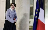 La ministre française de l'Agriculture, Annie Genevard, quitte le palais de l'Elysée à Paris le 22 décembre 2025